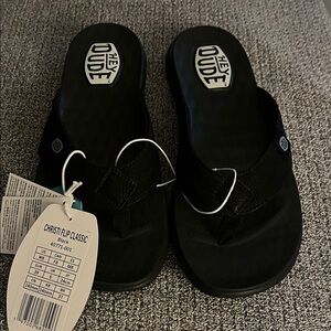 Hey Dude Black Women's Sandals